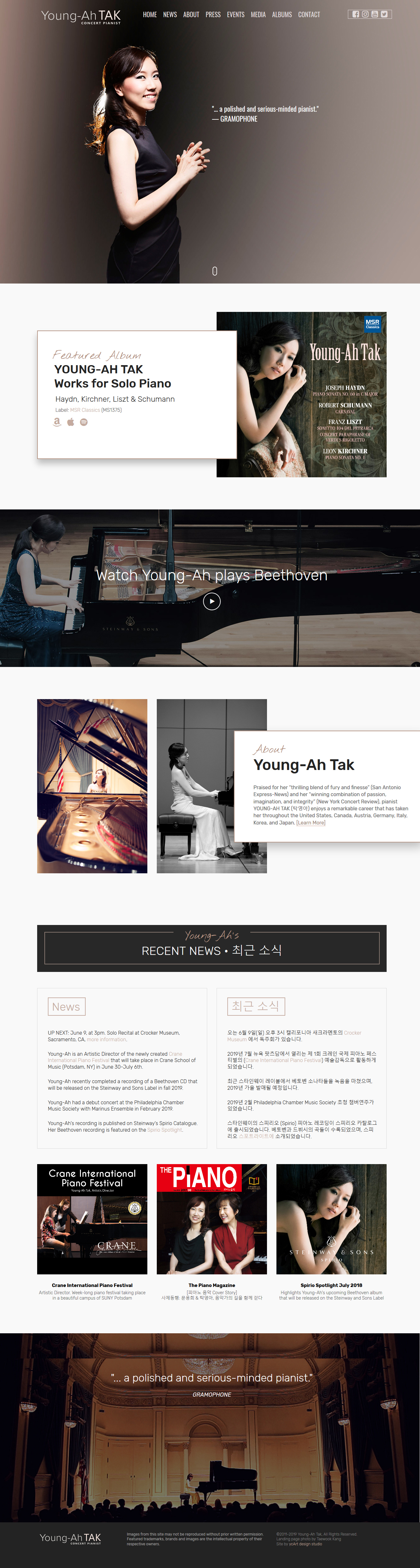 ycArt Website Design